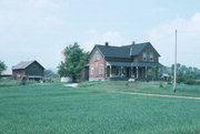 0.5 MI N OF INTERS OF COUNTY HIGHWAY M AND LINEVILLE RD, a Gabled Ell house, built in Suamico, Wisconsin in .