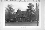 4304 KINGS RD, a Queen Anne house, built in Morrison, Wisconsin in 1903.