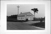 NE CNR OF COUNTY HIGHWAY T AND TOWN HALL RD, a Front Gabled town hall, built in New Denmark, Wisconsin in .