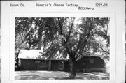6192 LANGES CORNER RD, a Craftsman cheese factory, built in New Denmark, Wisconsin in 1923.