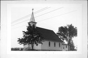 E SIDE COUNTY HIGHWAY NN, 0.4 MI N OF COOPERSTOWN RD, a Early Gothic Revival church, built in New Denmark, Wisconsin in .
