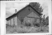 WEST SIDE OF COUNTY HIGHWAY T, SOUTH OF VANLANEN RD, a Front Gabled one to six room school, built in Scott, Wisconsin in .