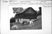 SEE ITEM #50, a Astylistic Utilitarian Building barn, built in Milton, Wisconsin in 1870.