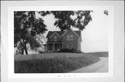 S SIDE UNNAMED RURAL ROAD, 0.75 MI W OF INTERS OF COUNTY HIGHWAY A AND COUNTY HIGHWAY J, a Gabled Ell house, built in Canton, Wisconsin in .