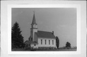 E SIDE OF KRAMER RD, 1.2 M N OF COUNTY HIGHWAY Y., a Early Gothic Revival church, built in Eagle Point, Wisconsin in .
