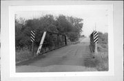 Town LIne Dr. over Duncan Creek, a NA (unknown or not a building) pony truss bridge, built in Bloomer, Wisconsin in 1915.