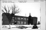 140 W ELM ST, a Late Gothic Revival elementary, middle, jr.high, or high, built in Chippewa Falls, Wisconsin in 1925.