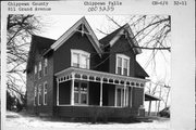 811 W GRAND ST, a Queen Anne house, built in Chippewa Falls, Wisconsin in 1880.