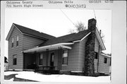 731 N HIGH ST, a Gabled Ell house, built in Chippewa Falls, Wisconsin in .