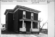 205 E WILLOW ST, a Italianate house, built in Chippewa Falls, Wisconsin in 1885.