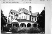 904 W WILLOW ST, a Queen Anne house, built in Chippewa Falls, Wisconsin in 1893.