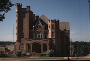 215 E 5TH ST, a Romanesque Revival jail/correctional facility, built in Neillsville, Wisconsin in 1897.