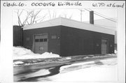 W 7TH ST AT GRAND AVE, a Boomtown garage, built in Neillsville, Wisconsin in 1936.