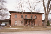 254 S DICKASON BLVD, a Italianate house, built in Columbus, Wisconsin in 1857.