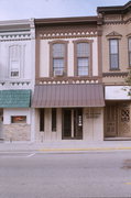 314-318 DEWITT, a Italianate retail building, built in Portage, Wisconsin in 1883.