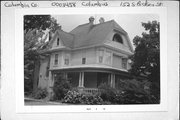 152 S BIRDSEY ST, a Queen Anne house, built in Columbus, Wisconsin in 1901.