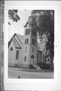 313 W PRAIRIE ST, a Early Gothic Revival church, built in Columbus, Wisconsin in 1877.