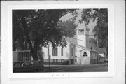 SW CNR OF E CHESTNUT AND WISCONSIN, a Early Gothic Revival church, built in Pardeeville, Wisconsin in .