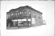 320 DEWITT ST, a Queen Anne retail building, built in Portage, Wisconsin in 1889.
