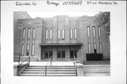 117 W FRANKLIN, a Art Deco elementary, middle, jr.high, or high, built in Portage, Wisconsin in 1940.