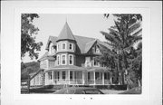 Church St (AKA W SIDE OF MILL ST BETWEEN MARCH AND PLEASANT STS), a Queen Anne house, built in Soldiers Grove, Wisconsin in 1899.