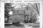 408 N WASHINGTON ST, a Queen Anne house, built in Watertown, Wisconsin in 1885.
