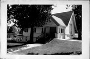 9420 COTTAGE ROW, a Side Gabled church, built in Gibraltar, Wisconsin in 1917.