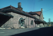 Chicago, St. Paul, Minneapolis & Omaha Railroad Depot, a Building.