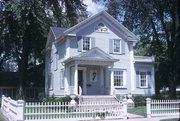317 SHEBOYGAN ST, a Greek Revival house, built in Fond du Lac, Wisconsin in 1870.
