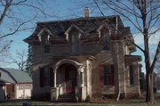 541 WOODSIDE AVE, a Second Empire house, built in Ripon, Wisconsin in 1875.
