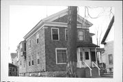 104 HAMILTON PL, a Greek Revival house, built in Fond du Lac, Wisconsin in 1855.
