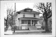 43 S MILITARY RD, a American Foursquare house, built in Fond du Lac, Wisconsin in 1917.