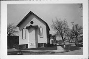 158 RUGGLES ST, a Early Gothic Revival synagogue/temple, built in Fond du Lac, Wisconsin in 1923.