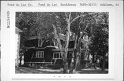 54 OAKLAWN AVE, a Greek Revival house, built in Fond du Lac, Wisconsin in 1860.