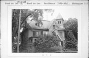 117 SHEBOYGAN ST, a Queen Anne house, built in Fond du Lac, Wisconsin in 1890.
