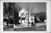 317 SHEBOYGAN ST, a Greek Revival house, built in Fond du Lac, Wisconsin in 1870.