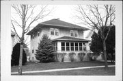 34 CHAMPION ST, a American Foursquare house, built in Fond du Lac, Wisconsin in 1925.