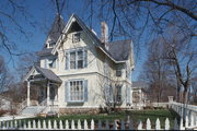 151 E PARK AVE, a Queen Anne house, built in Berlin, Wisconsin in 1882.