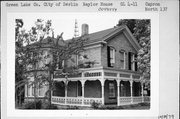 137 N CAPRON ST, a Greek Revival house, built in Berlin, Wisconsin in 1870.