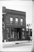 168 W HURON ST, a Commercial Vernacular retail building, built in Berlin, Wisconsin in 1890.