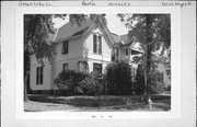 151 W NOYES ST, a Queen Anne house, built in Berlin, Wisconsin in 1887.