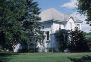 110 N MAIN ST, a Queen Anne house, built in Dodgeville, Wisconsin in 1899.