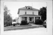113 W FOUNTAIN ST, a American Foursquare house, built in Dodgeville, Wisconsin in 1910.
