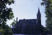 412 W MADISON ST, a Early Gothic Revival church, built in Lake Mills, Wisconsin in 1913.