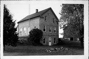 N4895 COUNTY ROAD Y, a Greek Revival house, built in Jefferson, Wisconsin in 1865.