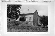 N4895 COUNTY ROAD Y, a Greek Revival house, built in Jefferson, Wisconsin in 1865.