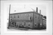 W1909 MAIN STREET, a Commercial Vernacular general store, built in Sullivan, Wisconsin in 1875.
