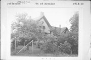 N5726 HARVEY RD, a Italianate house, built in Aztalan, Wisconsin in 1857.