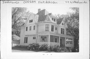 414-416 W MADISON AVE, a Queen Anne house, built in Fort Atkinson, Wisconsin in 1908.