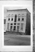 145-147 N MONROE ST, a Commercial Vernacular retail building, built in Waterloo, Wisconsin in 1883.